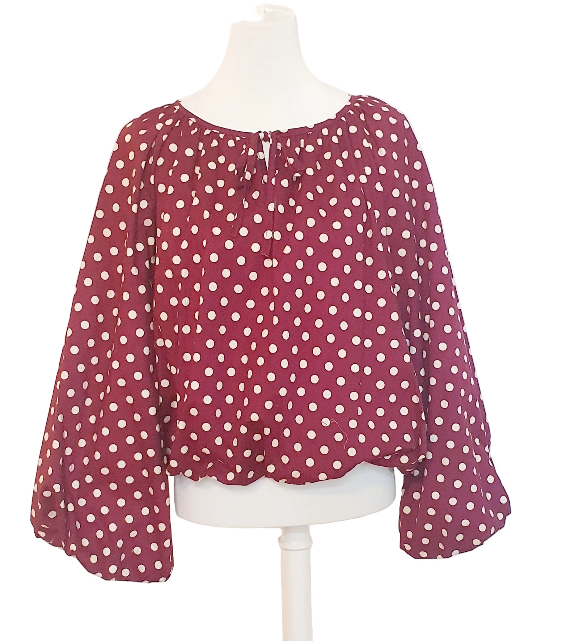 Bluse Pünktchen