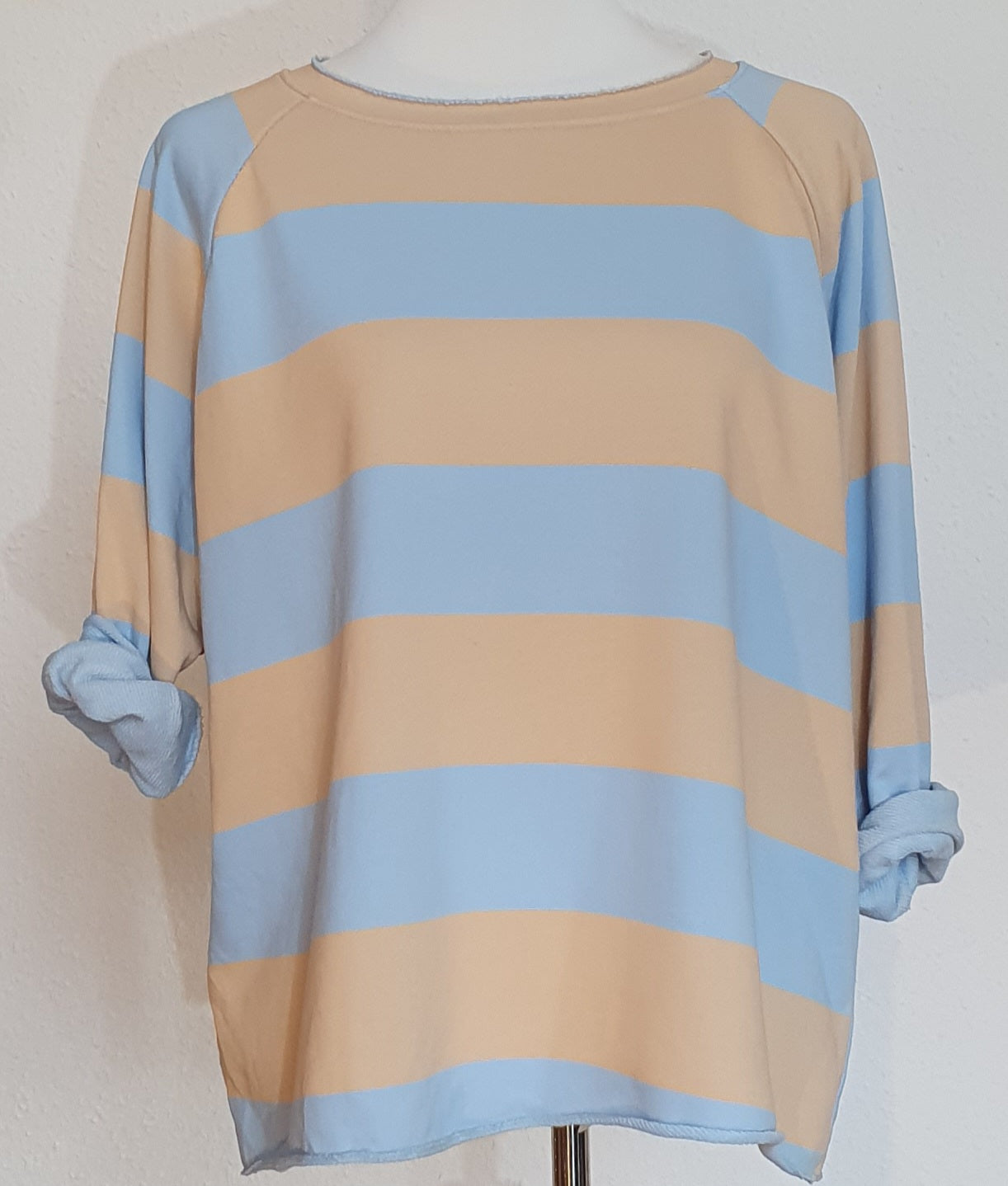 Shirt Langarm Blockstreifen