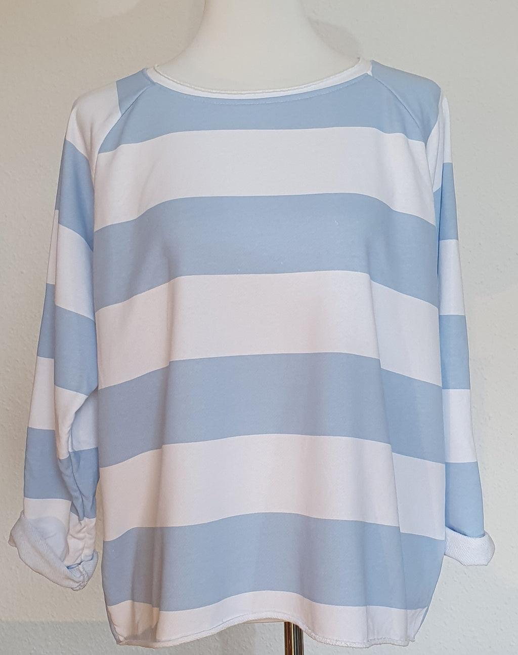 Shirt Langarm Blockstreifen