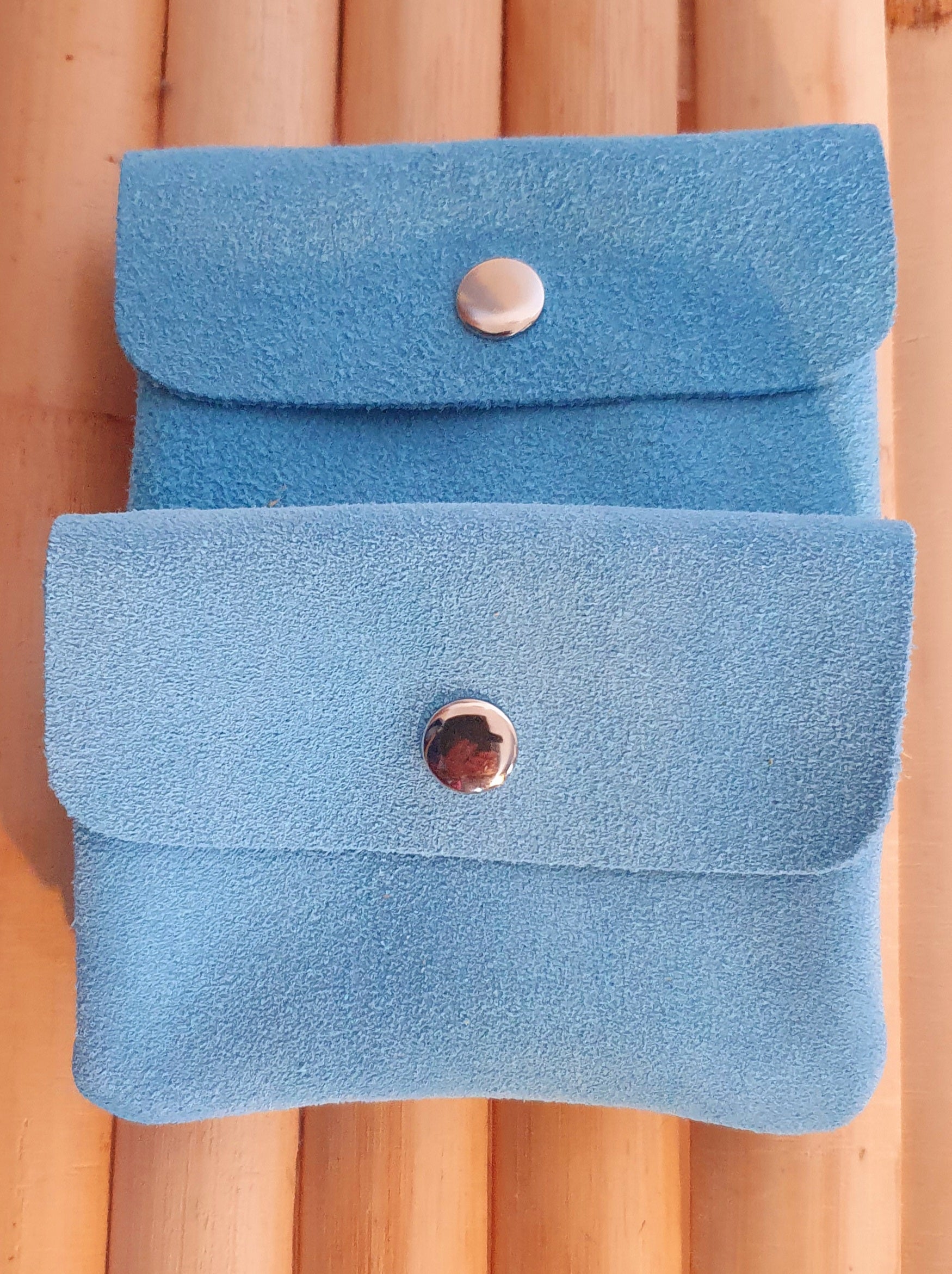 Portemonnaie Velour-Leder