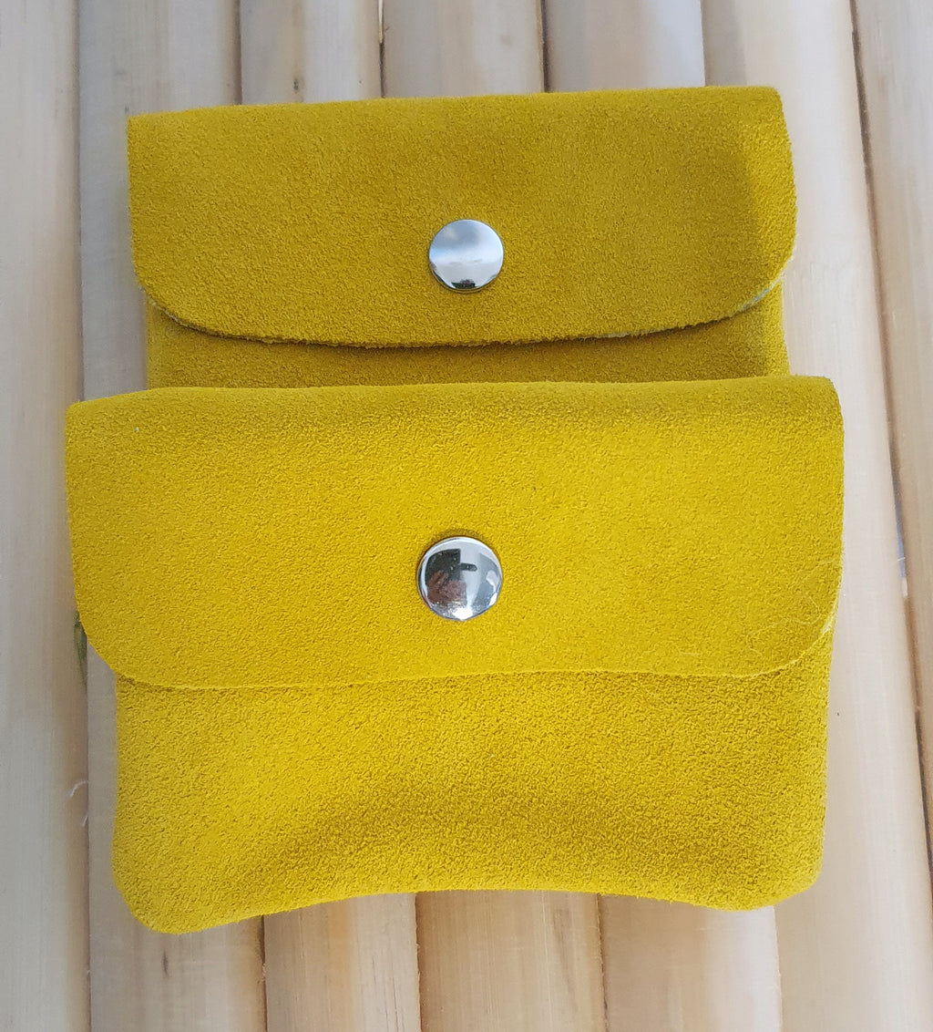 Portemonnaie Velour-Leder