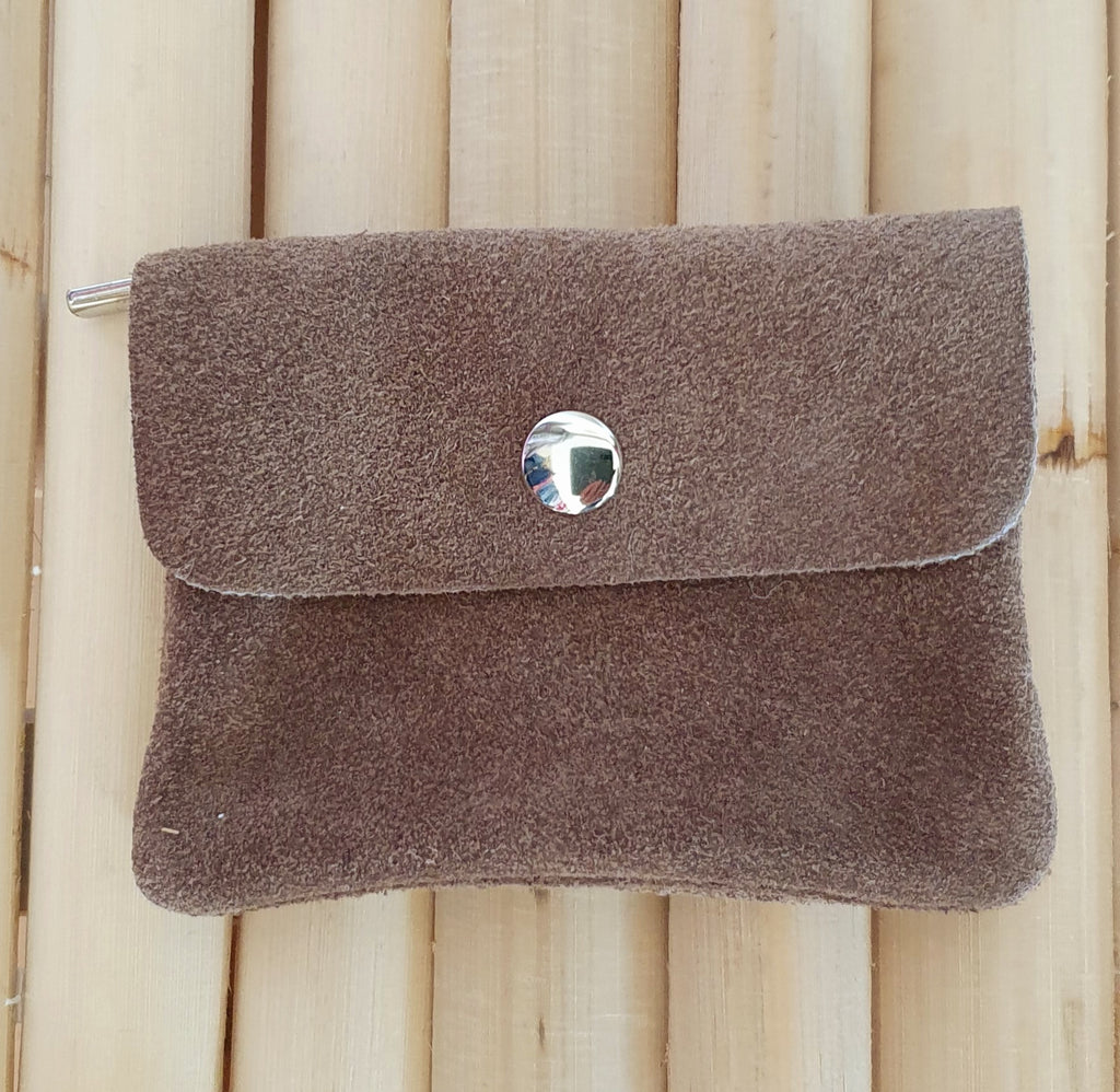 Portemonnaie Velour-Leder
