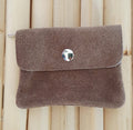Portemonnaie Velour-Leder