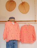 Musselin Bluse mit Herzchen