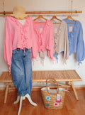 Musselin Bluse