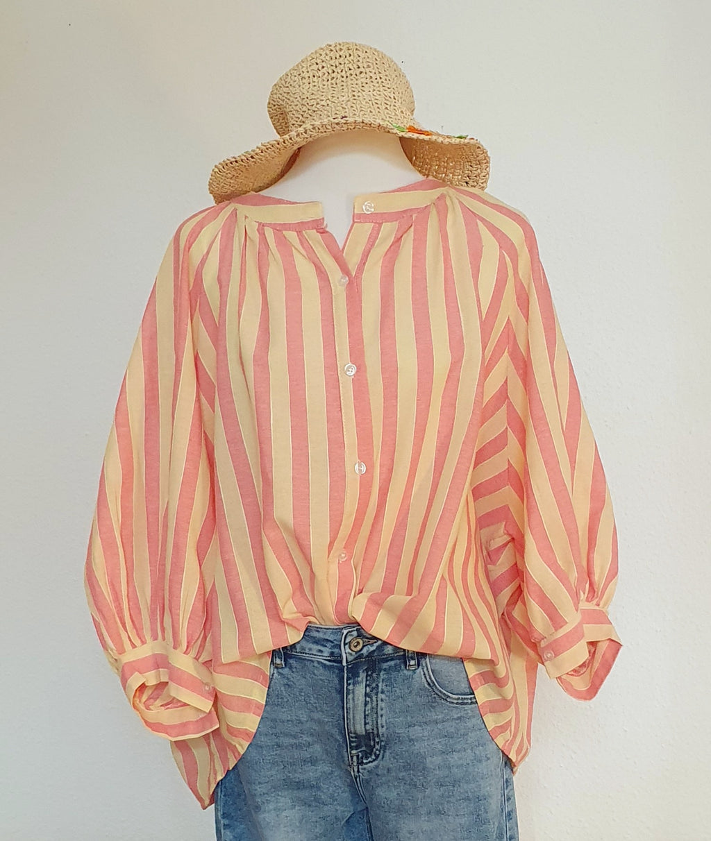 Bluse Streifen