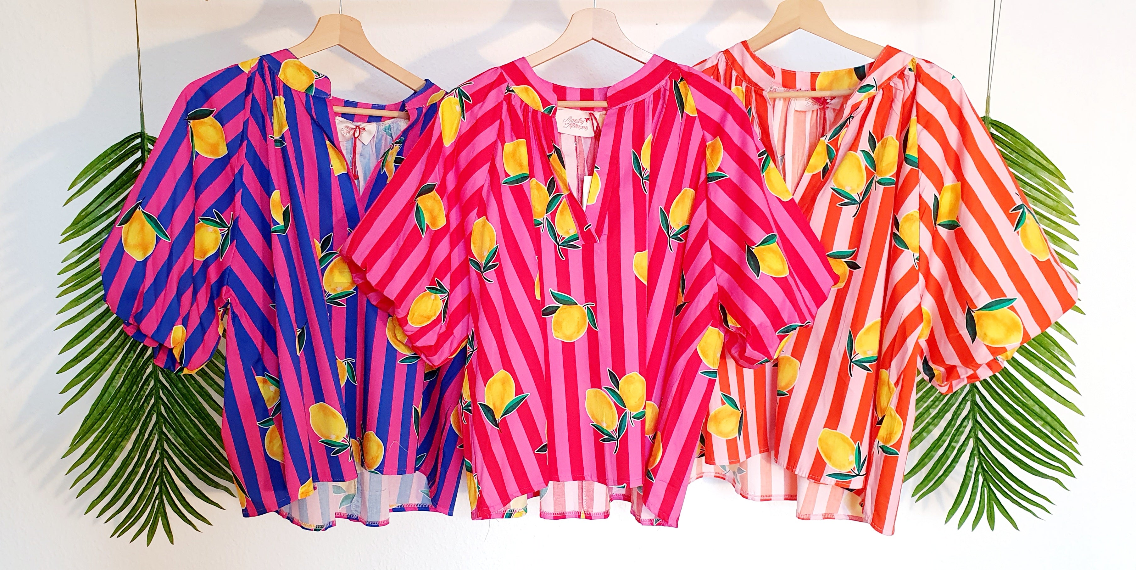 Bluse Zitrone