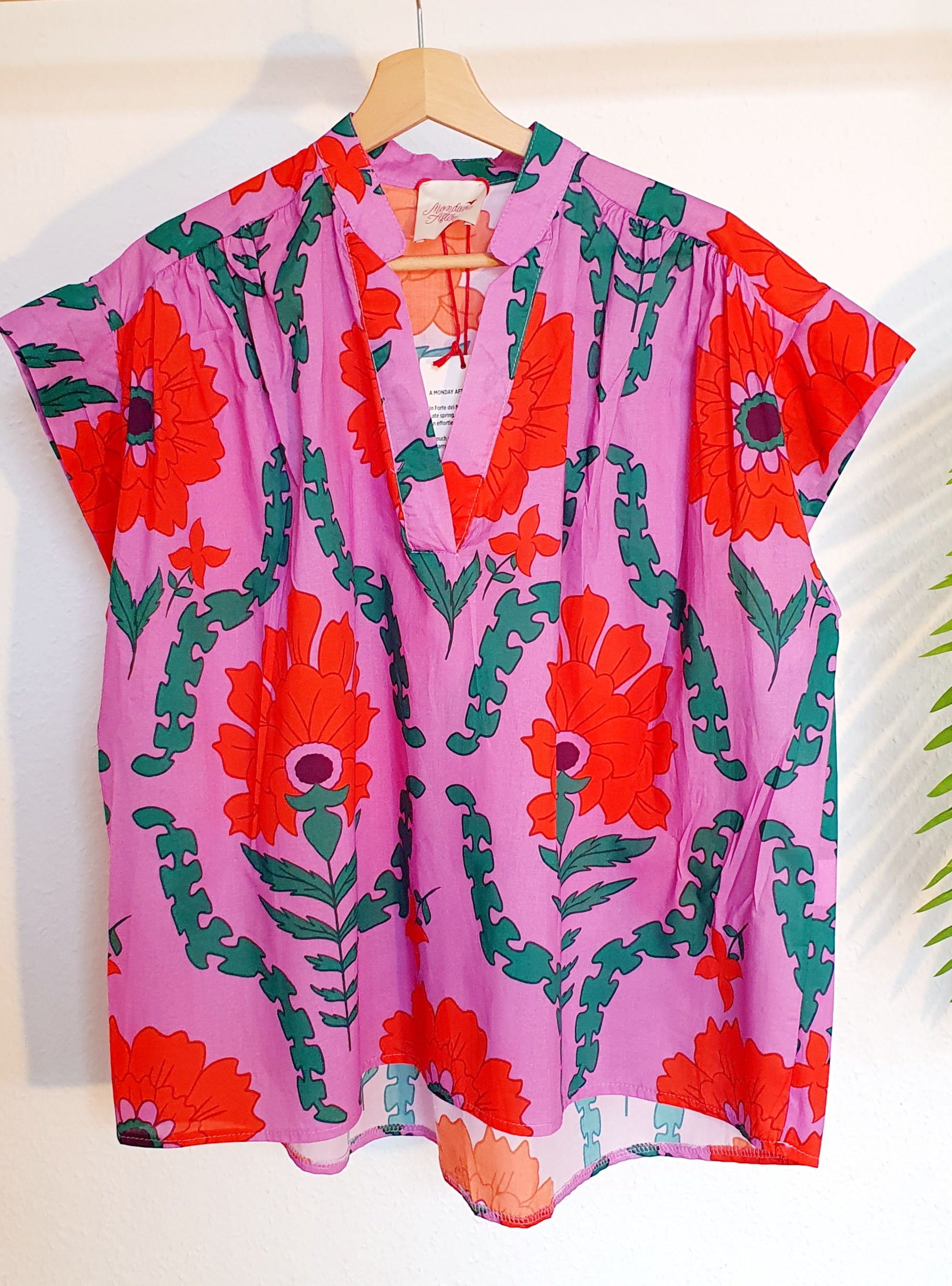 Bluse kurzarm