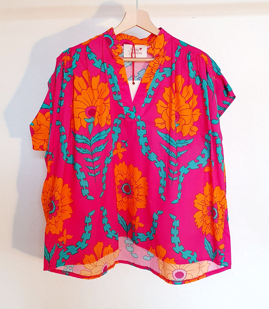 Bluse kurzarm
