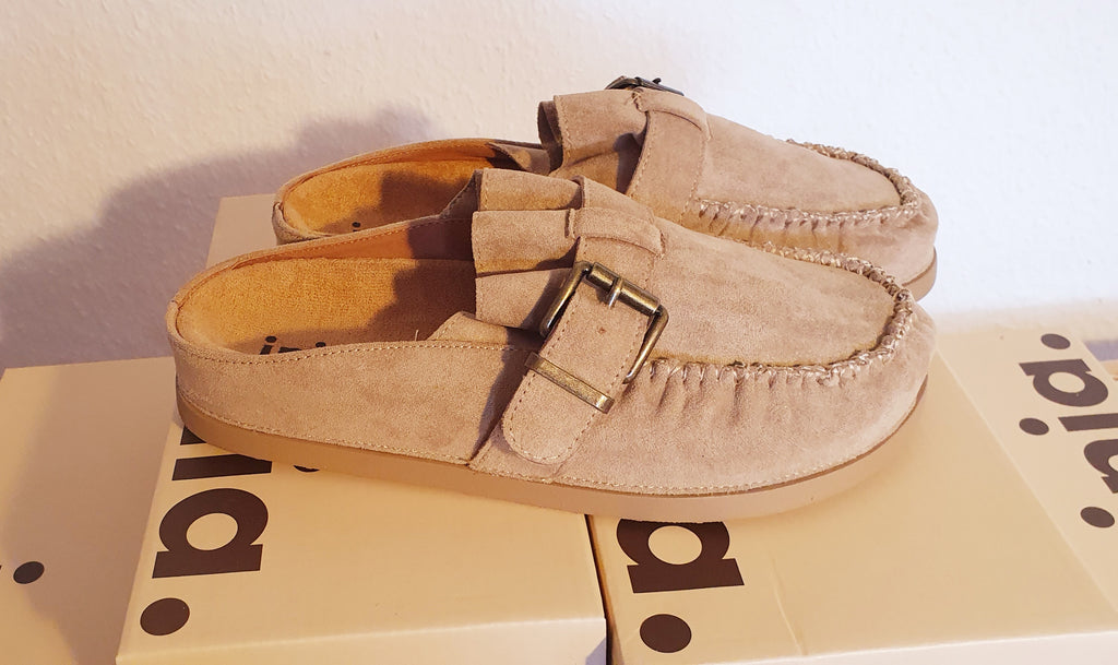Schuh Wildleder/Imitat-Mules Inia