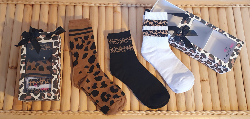 Socken Zwillingsherz 3er Geschenkbox