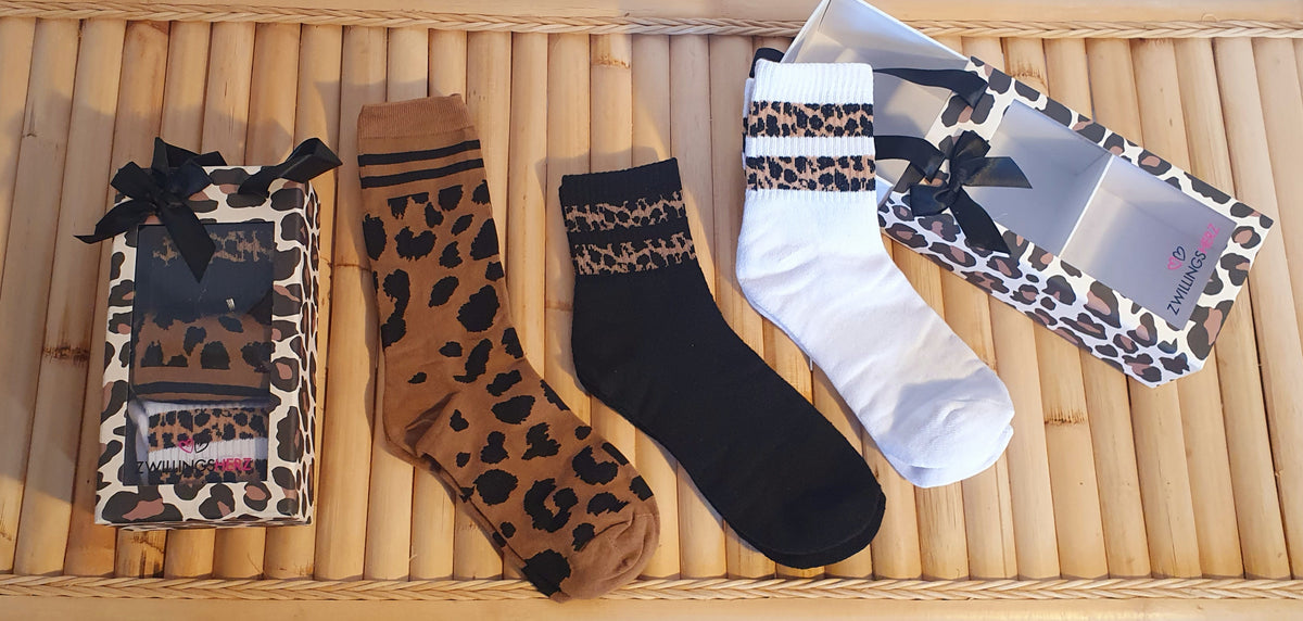 Socken Zwillingsherz 3er Geschenkbox